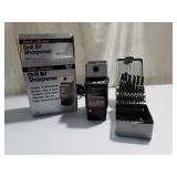 Drill Bit Sharpener w/ Drill Bit Set X9C