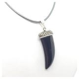 $300 S/Sil Gemstone Necklace