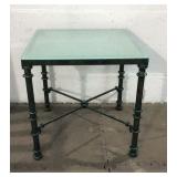 Gorgeous Glass Top Side Table T10B