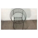 Mid Century Metal Chair K10C