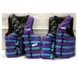 2 Yamaha Water Ski Vests Q7B