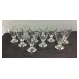 Vintage Anchor Hocking Boopie Glasses K7C