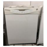 White GE QuietPower Dishwasher #1 Y1C