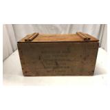 Antique Wooden Food Crate Q8C