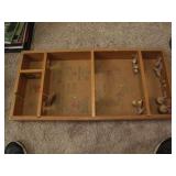 Carrom Fox Hunt Game of Skittles U9C