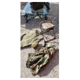 Camo/Army Canteen, Bag, Jacket, & Seat T14B