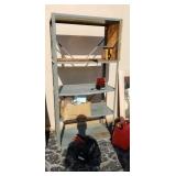 2 Metal Framed Shelves W