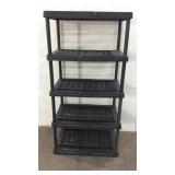 Durable Plastic Shelving Unit T9A