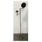 Vintage Wrought Iron Candleholder K8D