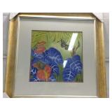 Framed Tropical Monotype II Art K15E