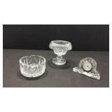 Three Waterford Crystal Pieces K16H