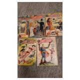 5 DC COMICS Superman 1960s 1970s U16E