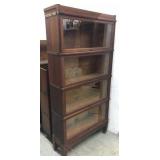 Globe Wernicke Stacking Barrister Bookcase Set W6A