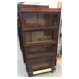 4 Pc Set of Globe Wernicke Barrister Bookcases W6A