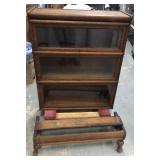 3 Macey Barrister Bookcases w/ Base & Top W6A