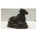 Hindu Bronze Deity Cow K16A