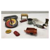 Miniature Cast Iron Arcade Items & More K 16H