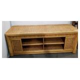 Bamboo & Wicker Credenza X12B