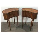 Pair of Antique Side Tables Z12A