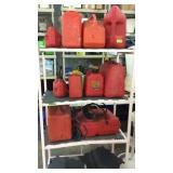 Collection of Gas Cans K9B