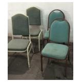 2 Pairs of Vintage Chairs Z8A