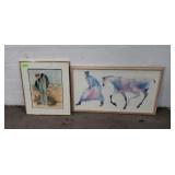 Framed Native American Art X15F