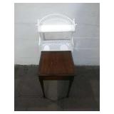 Side Table & Hanging Shelf Z8B