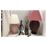 Variety of 4 Table Lamps Q7A