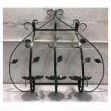 Green Metal Garden Pot Holder K7G