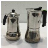 Bialetti and Inox  Italy Stovetop Espresso Pots