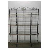 4 Tier Metal Framed Shelf X9A