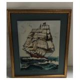 Scrimshaw Replica Plaque Z16A