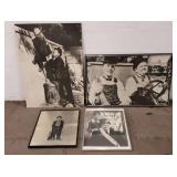 4 Black & White Famous Photos X15F