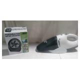 Handheld Dust Buster & Portable Fan Z7D