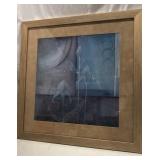 Square Framed Floral Quality Print Q15D