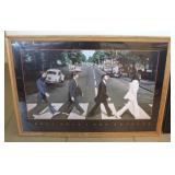 Beatles Abbey Road Framed Poster U9C
