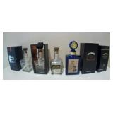 (4) Collectible RARE Whiskey Bottles U9C