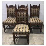 4 Matching Dining Chairs W8C