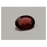 Certified Natural Almandine Garnet Loose Gem SJC