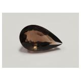 Certified Smoky Qaurtz Loose Gemstone SJC