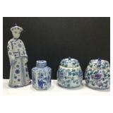 Asian Pottery Pieces K7B