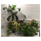 Five Faux Planters M10D
