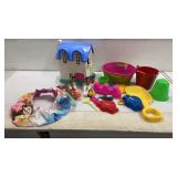 Box of Beach Toys M7CD