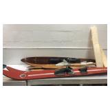 Lot of Vintage Water Skis & Accessories K10B