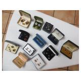Men Jewelry Cufflinks Tie Clips Buttons U10C