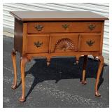 Antique All Pegged Construction Low Boy Chest U8B