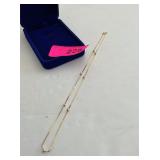 14K Yellow Gold 18" Necklace KJC