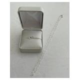 Crystal Pendant on 16" Chain KJC