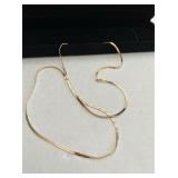 24" Yellow Gold 14K Snake Chain KJC