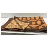 Hand Stitched Vintage Quilt K7B